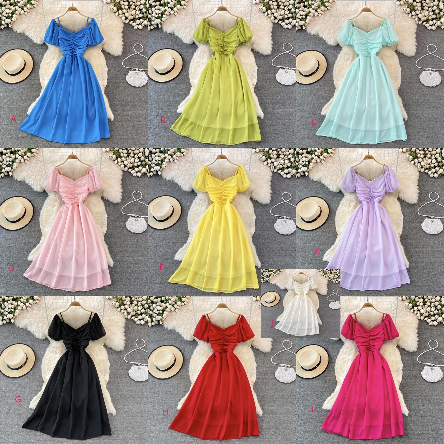 Cute A Line V Neck Short Dress Fashion Dress 10920