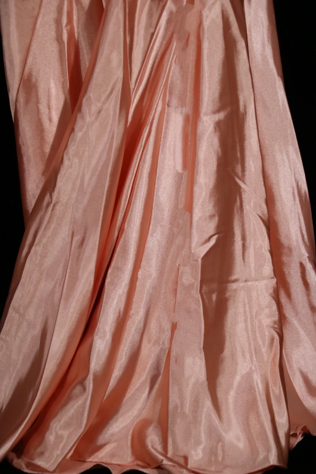 Light Pink Spaghetti Strap Fitted Waist Slim Satin Prom Dress, Evening Party Gown gh7312