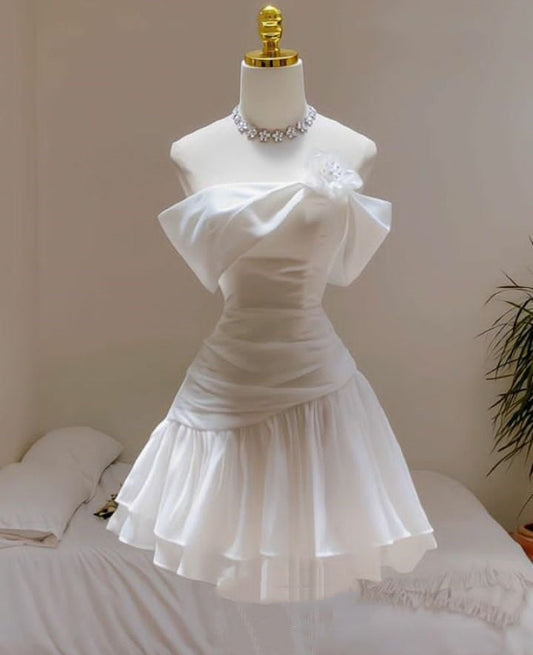 Cute A line Short Homecoming Dress Hoco Dress Mini 16th Birthday Outfit Cocktail Dresses