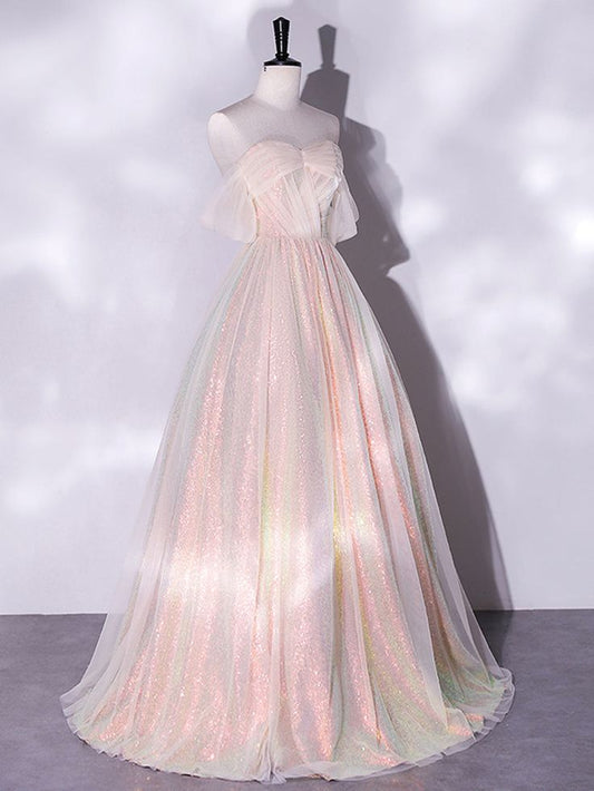 New Shiny A Line Off The Shoulder Lace Long Prom Dresses ,Off The Shoulder Lace Long Formal Evening Dresses GG083