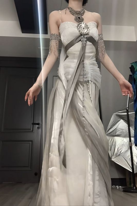 Moonlight Bright Fairy Dress Long tulle gh6792