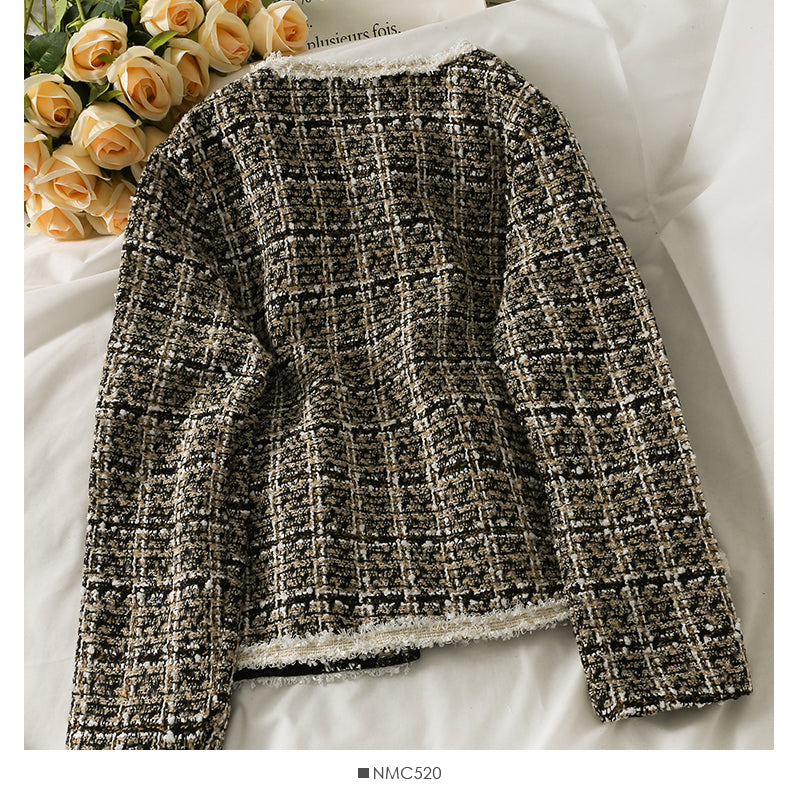 Early autumn new short fashion Korean slim long sleeve top 2103
