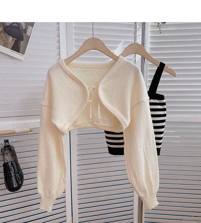 Super fire versatile popular knitted cardigan 6682