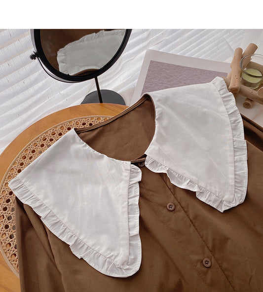 New Korean version of xiaozhonggang style casual loose top 6395