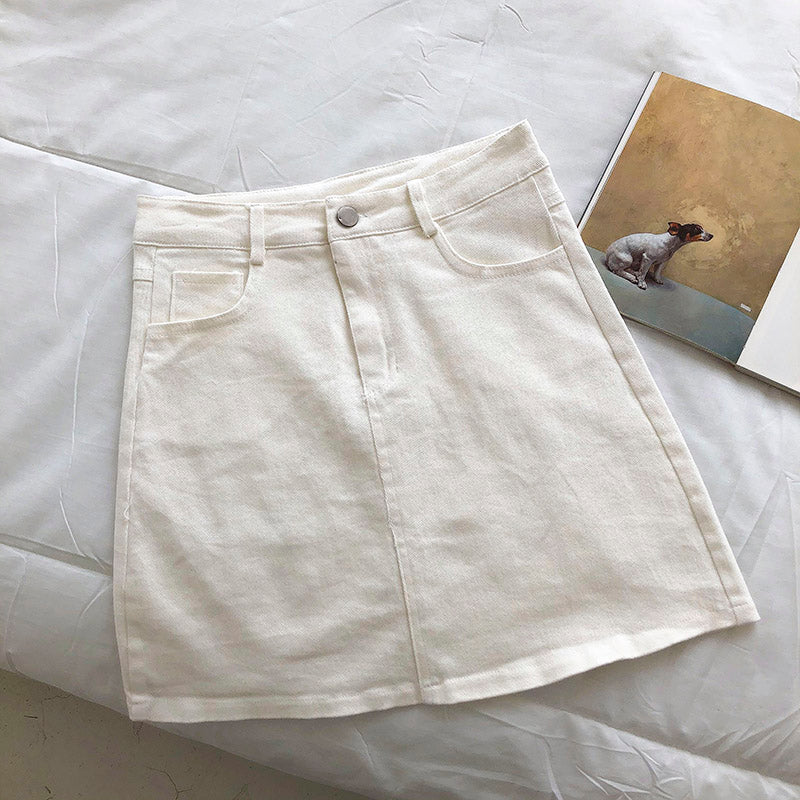Simple Skirt New Korean version anti tarnish 5327