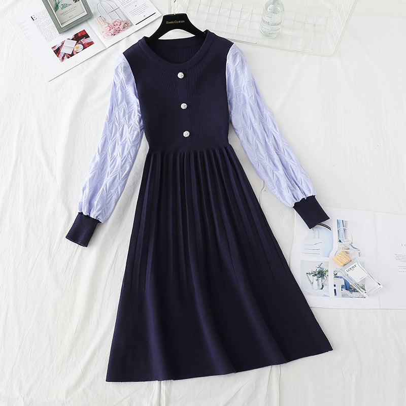 Design sense, aging temperament, slim fit, bottom skirt 4754