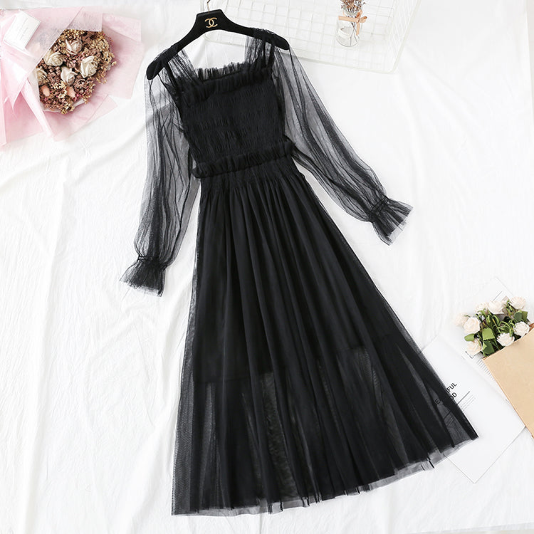 New fashion fairy super xiansen French Kikyo skirt 4304
