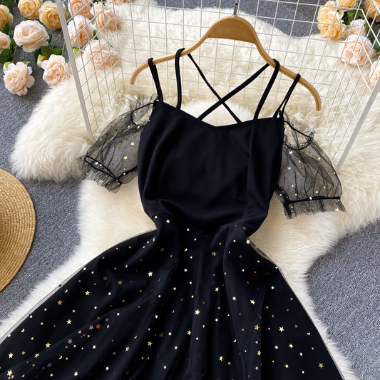 Cute A Line Tulle Short Dress Fashion Dress 10677