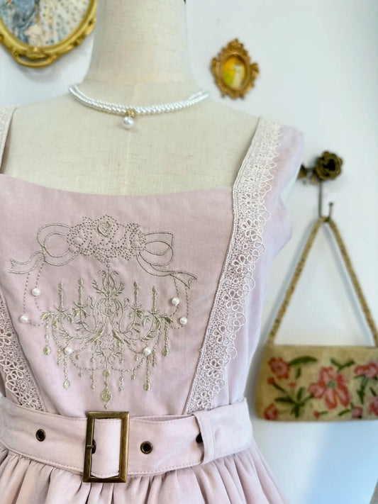 Girlhomeshops-Pink ruffled vintage short chiffon homecoming dress birthday dress gh5208