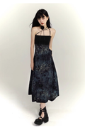 Simple Fashion Design Sense Halter Dress TP2926