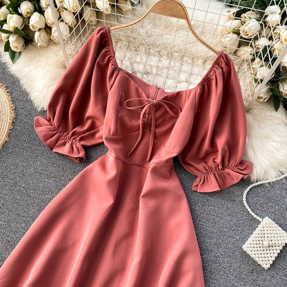 Cute A Line Short Dress Fashion Dress  10905