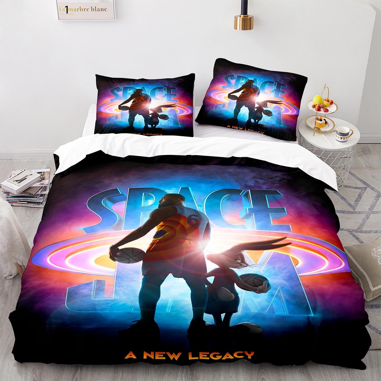 Cutom Duvet Cover Set Pattern Chic Comforter Cover King Size for Teens Adults Bedding Set with Pillowcases  DGL1004