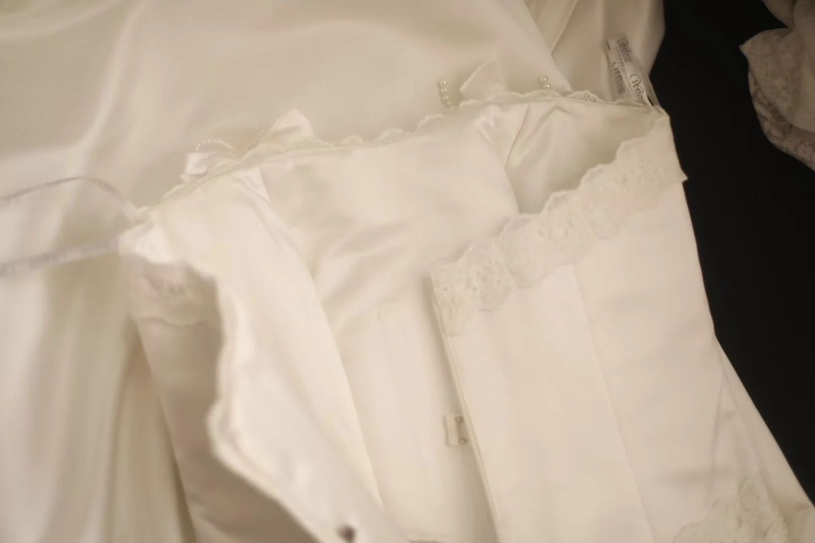 White Strapless Waist Fitted Trailing Retro Elegant Ball Gown, Evening Party Dress gh7131