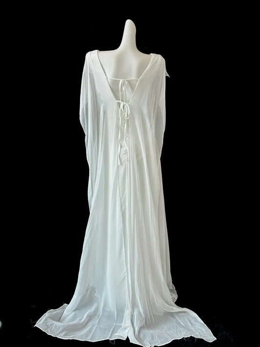 White Fairy Fashion Long Chiffon Prom Dress Evening Dress Party Dress gh4842