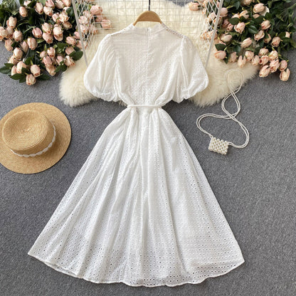 Cute Cutout A Line Dress Fashion Dress  10665