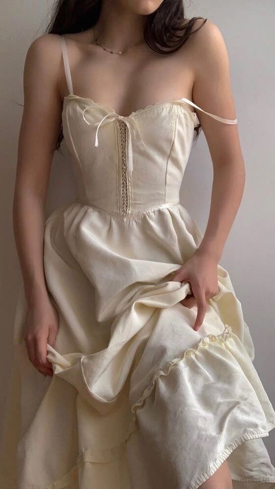 Ivory White Vintage Elegant Spaghetti Strap Long Chiffon Ball Gown Evening Dress Bridesmaid Dresses gh4105