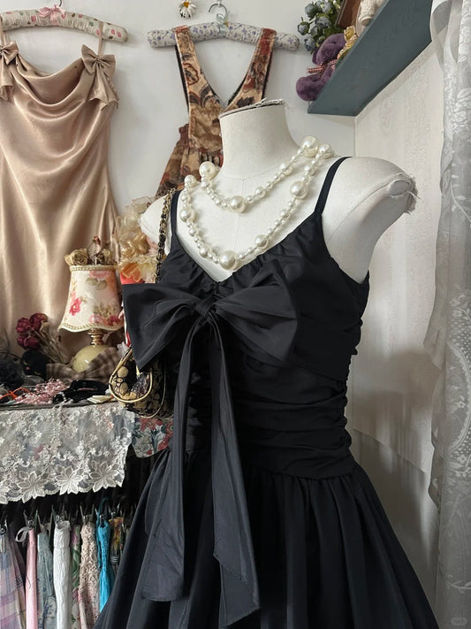 Black retro elegant simple fashion short homecoming dress birthday party dress prom dress gh4775