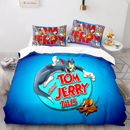 Cutom Duvet Cover Set Pattern Chic Comforter Cover King Size for Teens Adults Bedding Set with Pillowcases  MHLS3001