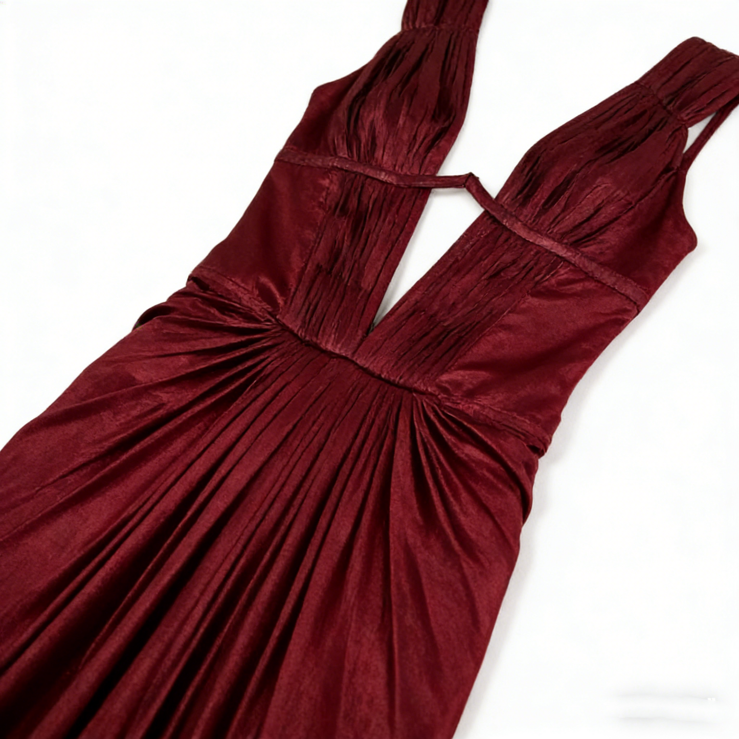 Sexy Sheath V neckline Green Long Prom Dresses P1768