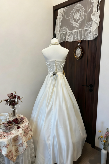 girlhomeshops-Satin Formal Dress gh6122