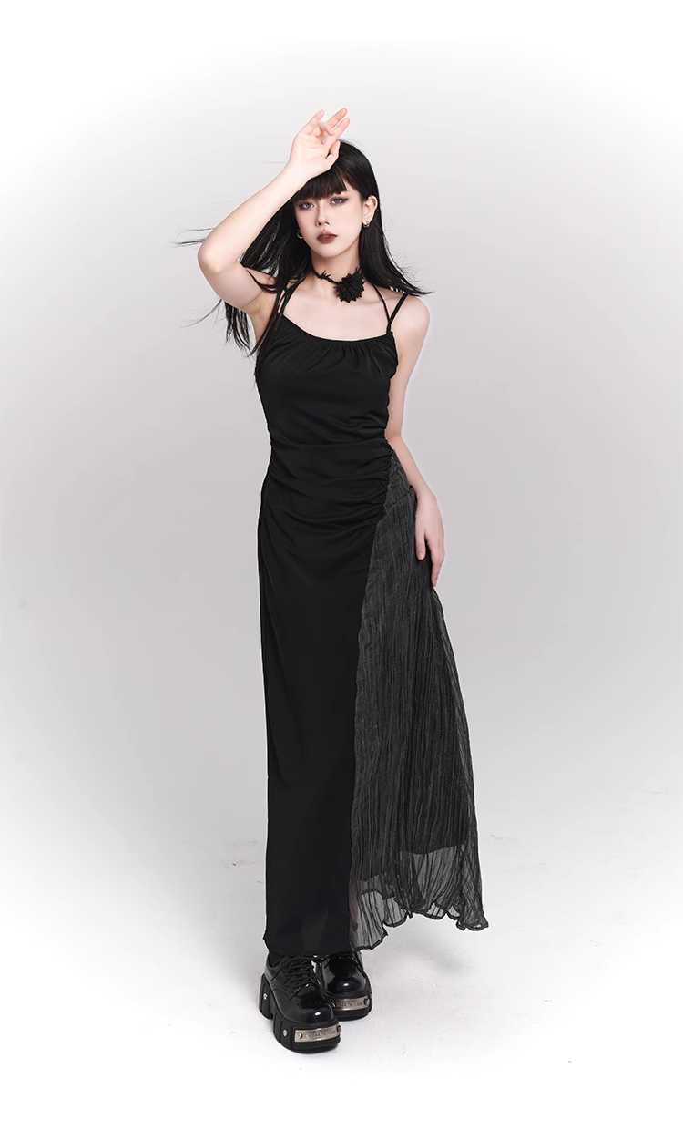 Chic New Design Women Spaghetti Strap Dress TP2944
