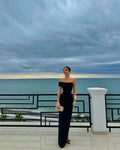 One Shoulder Evening Gown Sexy Formal Party Dress