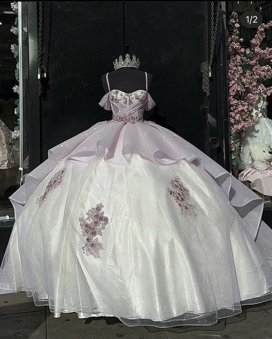 girlhomeshops-Quinceanera Dresses Princess Long Sweet Prom Dress for 16-Year-Olds gh6299