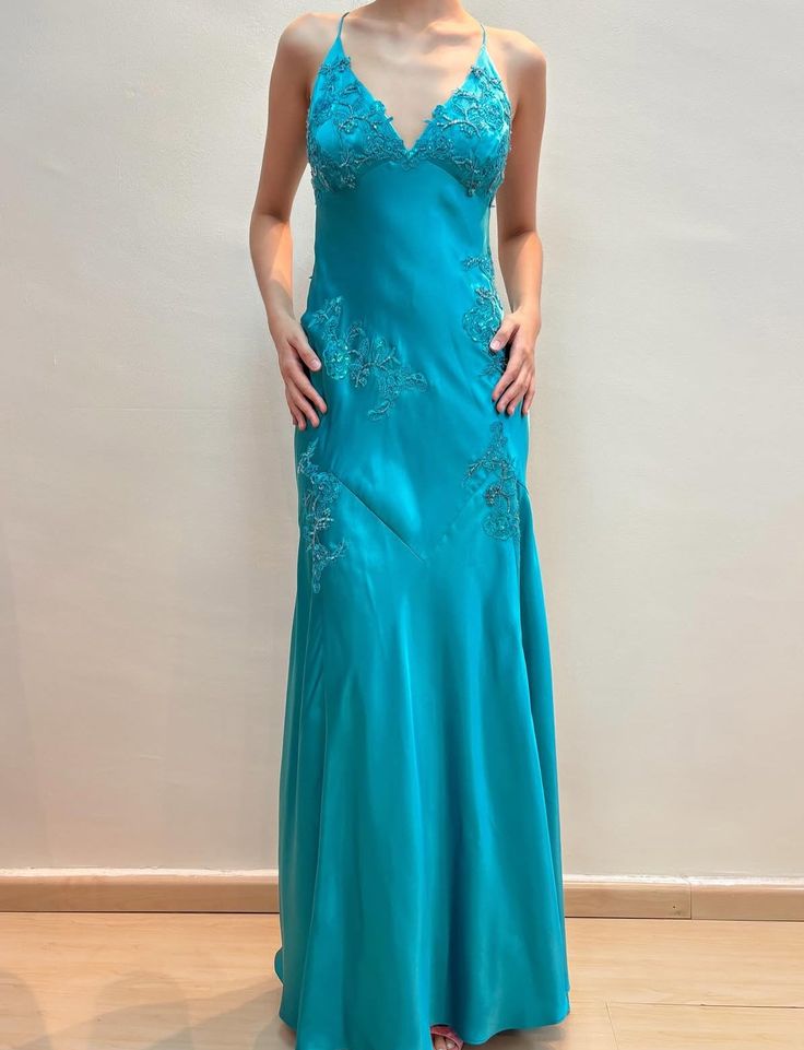 Sexy A Line Sage Green Satin Prom Dresses 21th Birthday Outfit P2107