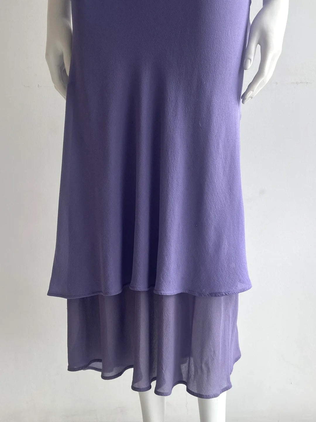 Sexy Purple Spaghetti Strap Lace Mermaid Chiffon Prom Dress Evening Dress P4849