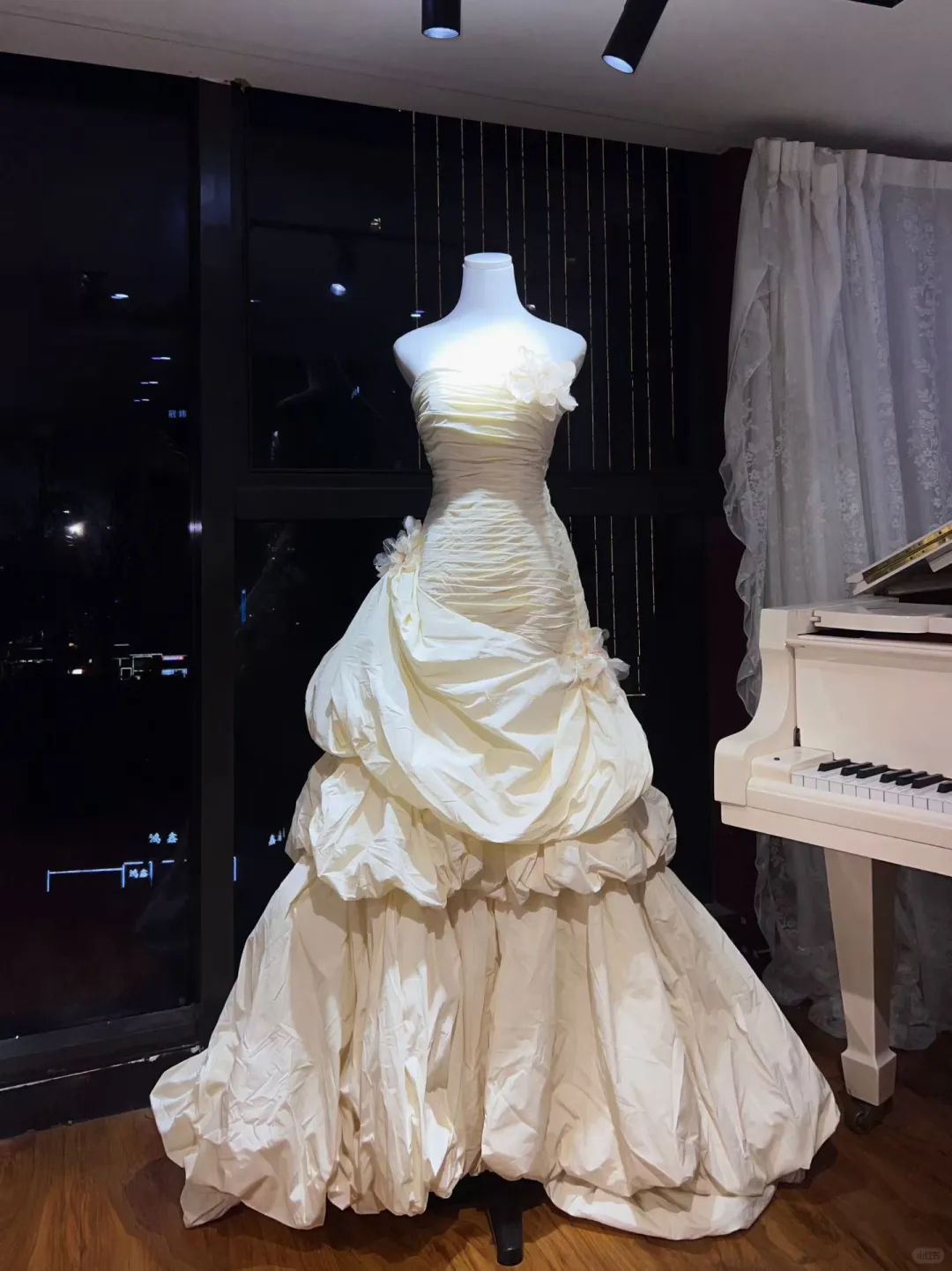 Light Yellow Strapless Waist-Cinched Long Evening Prom Dress, Fairy Prom Gown, Romantic Prom Gown gh7362