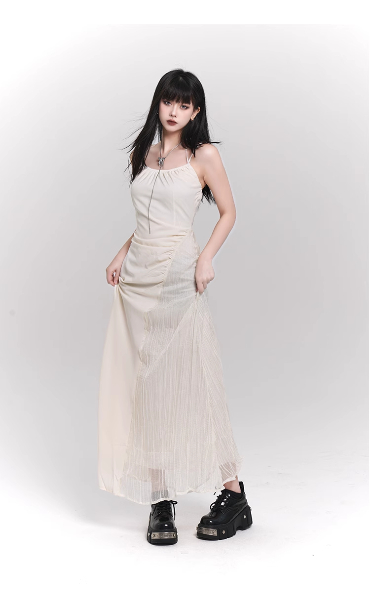 Chic New Design Women Spaghetti Strap Dress TP2944
