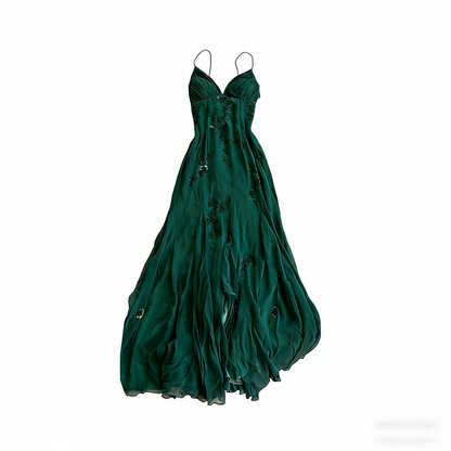Modest A line Spaghetti Straps Prom Dresses 21th Birthday Outfits P440