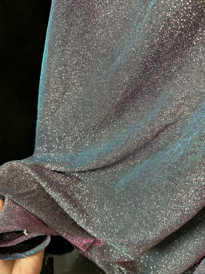 Purple Fashion Shiny Elegant Spaghetti Strap Floor Length Long Sequined Ball Gown Evening Dress Party Dress Prom Dress gh3743