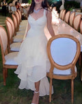 Lovely A Line Sweetheart Light Ivort Chiffon Long Prom Dress,Evening Dress GG1130