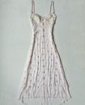 Pretty A Line Spaghetti Straps Chiffon Printing Lace Long Prom Dress,Evening Dress GG1961