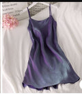 Sexy A Line Spaghetti Straps Silk Satin Short Prom Dress,Homecoming Dress,Evening Dress GG2249
