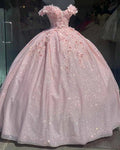 Stunning Ball Gown Off The Shoulder Satin Tulle Sequin Applique Long Prom Dress,Party Dress,Evening Dress GG2318