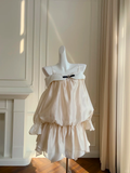Unique A Line Spaghetti Straps Chiffon Long Sleeves Short Prom Dress,Homecoming Dress,Birthday Dress GG2668