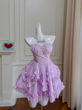 Cute A Line Sweetheart Satin Short Prom Dress,Homecoming Dress,Birthday Dress GG2744