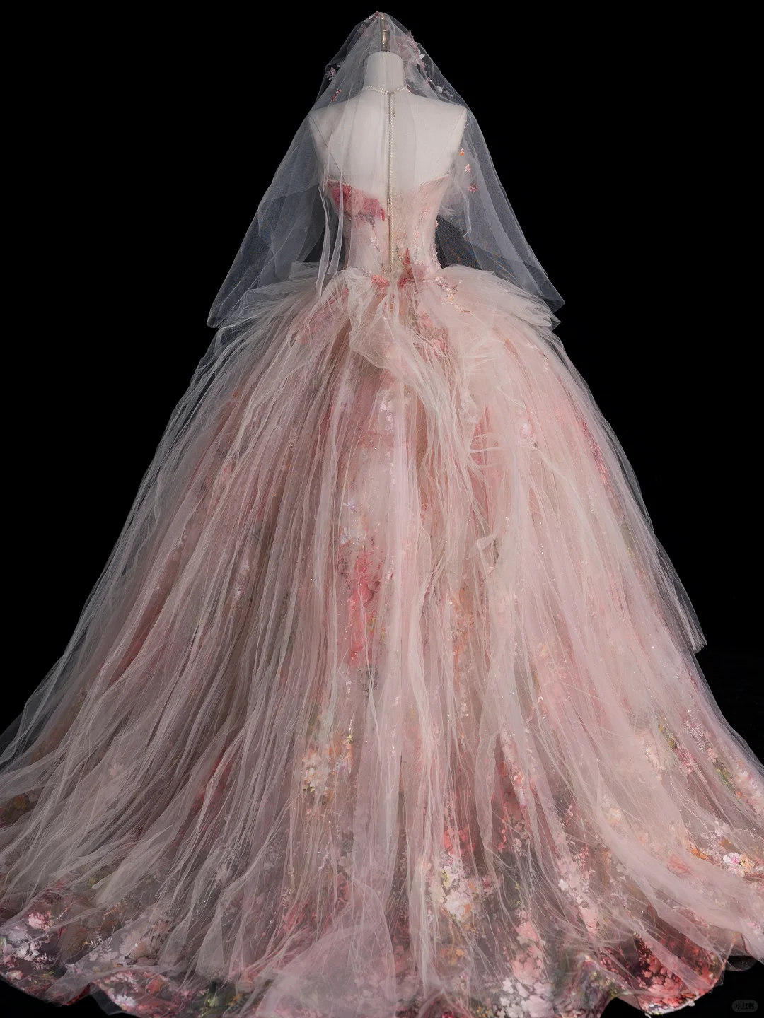 Stunning Ball Gown Strapless Tulle Appplique Long Prom Dress, Wedding Dress, Evening Dress GG2883
