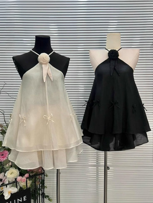 Pretty A Line Halter Chiffon Short Prom Dress,Homecoming Dress,Birthday Dress GG3127