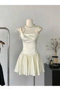 Pretty A Line Spaghetti Straps Satin Short Prom Dress,Homecoming Dress,Birthday Dress GG3179