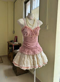 Cute A Line Spaghetti Straps Satin Short Prom Dress,Homecoming Dress,Birthday Dress GG3250