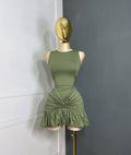 Chic Mermaid Satin Short Prom Dress,Homecoming Dress,Birthday Dress GG3253