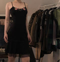 Charming Black 20th A Line Sapghetti Straps Satin Chiffon Applique Short Homecoming Dress,Summer Birthday Dress GG3754