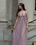 Gorgeous A Line Spaghetti Straps Tulle Beads Long Prom Dress,Party Dress,Evening Dress GG3779