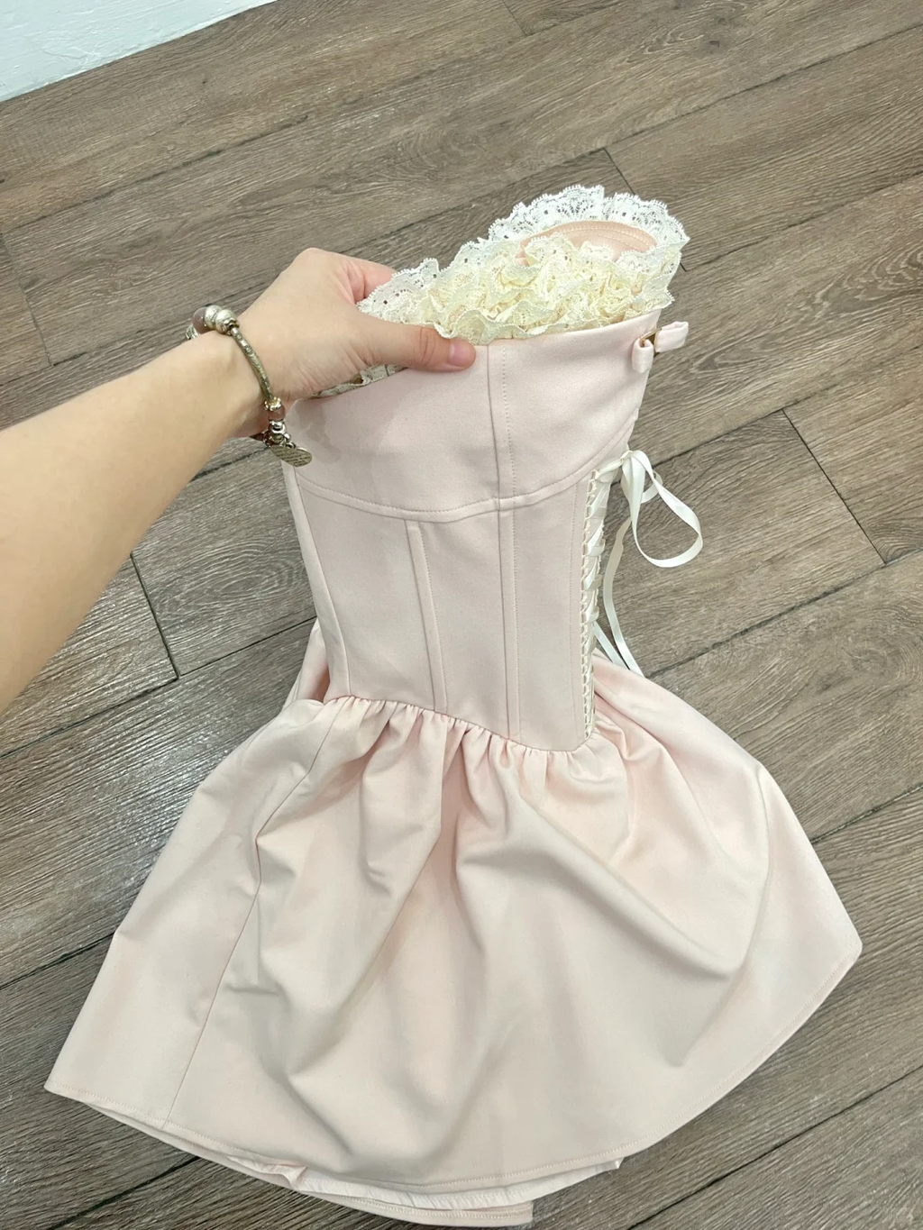 Sweet A Line Spaghetti Straps Satin Lace Short Homecoming Dress,Summer 16th Birthday Dress GG4204