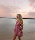 Chic A Line Halter Chiffon Ruffle Short Homecoming Dress,Vacation Dress,Summer 20th Birthday Dress GG4966