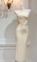 Simple Mermaid Spaghetti Straps Chiffon Long Prom Dress,Evening Dress GG5135
