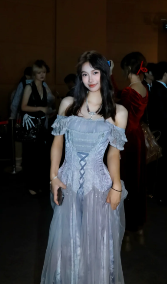 Princess A Line Off The Shoulder Tulle Lace Without Sleeves Long Prom Dress,Evening Dress GG5603